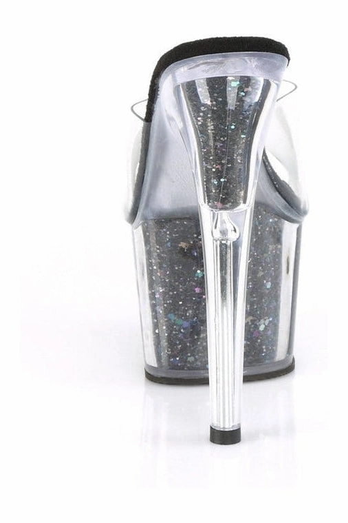 ADORE-701CG Exotic Slide | Clear Vinyl