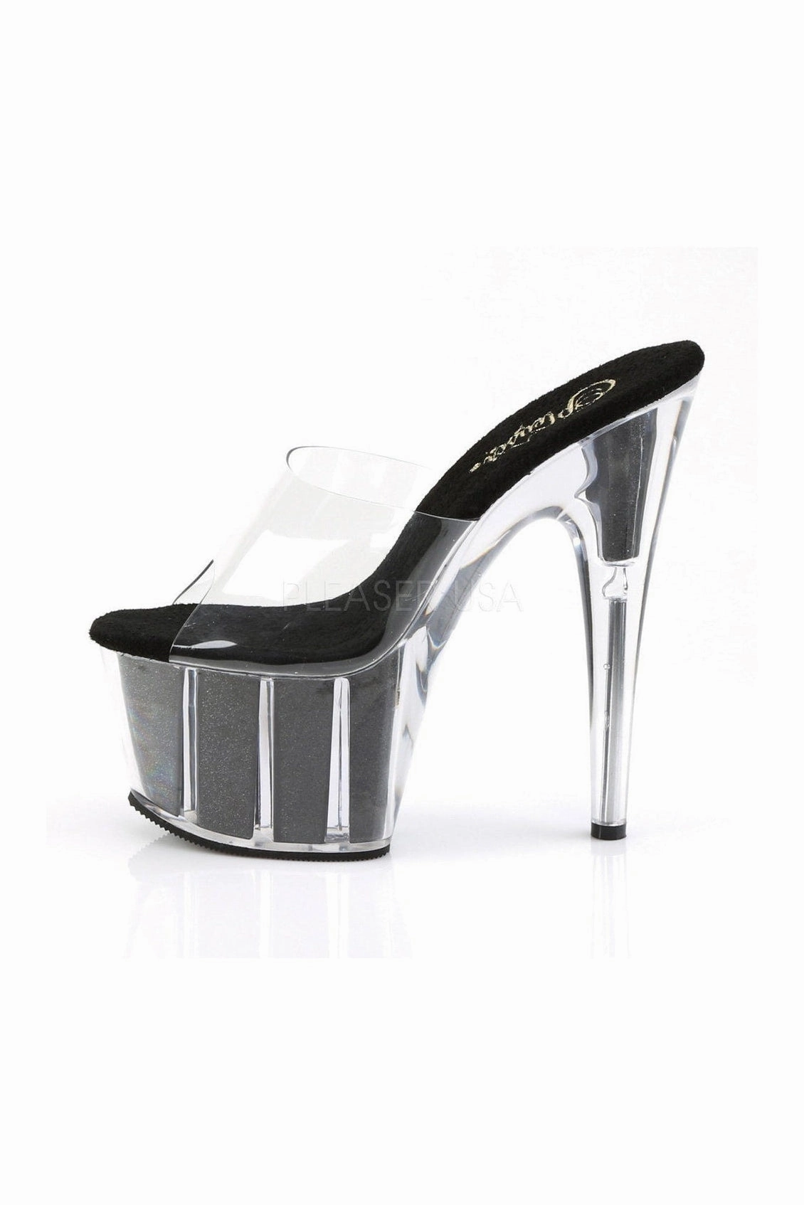 ADORE-701G Platform Slide  | Black Vinyl
