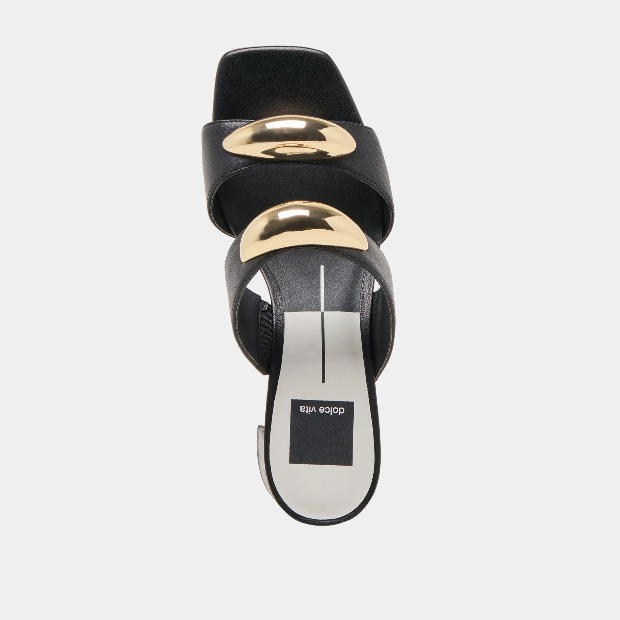 BARNET HEELS BLACK LEATHER