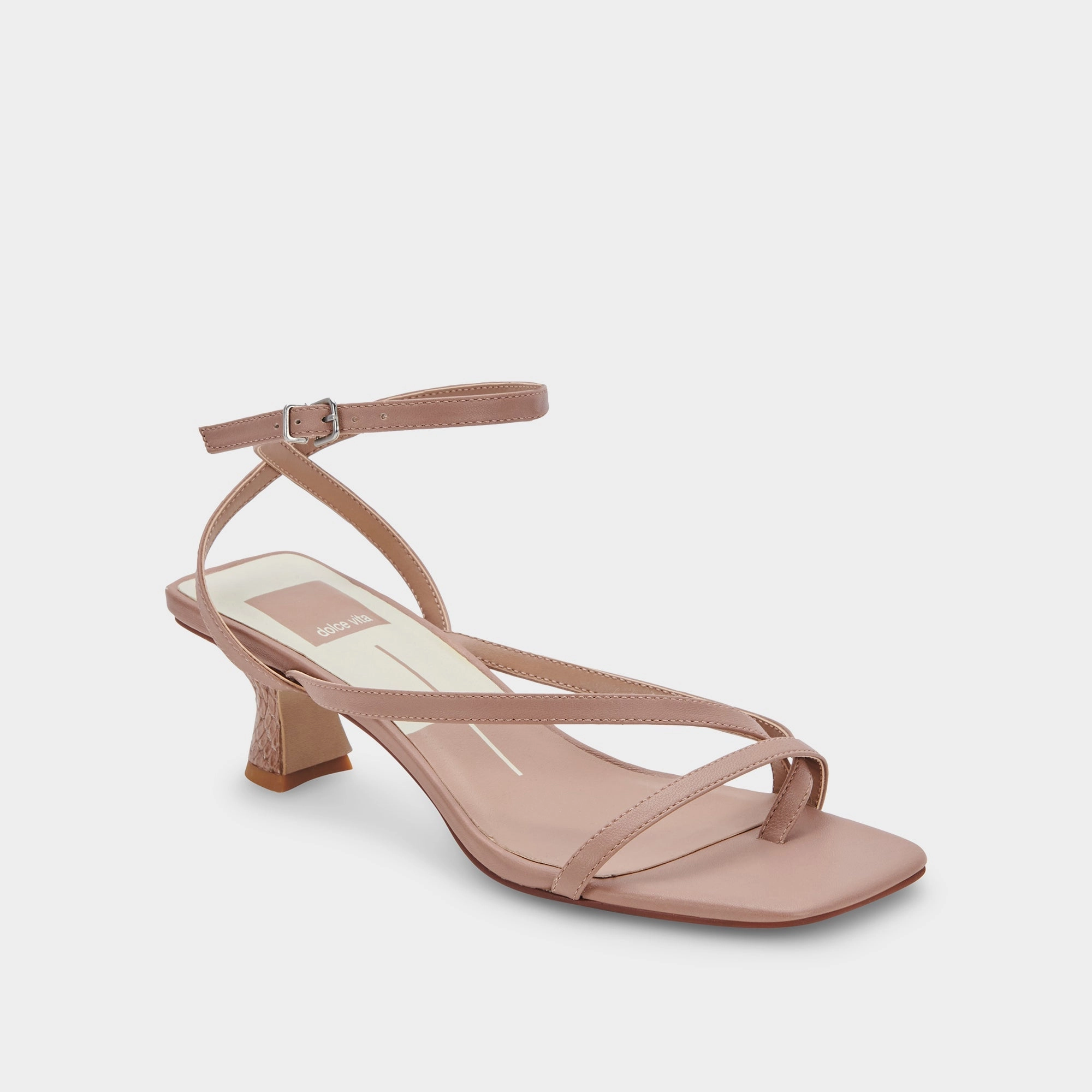 BAYLOR HEELS CAFE LEATHER - re:vita