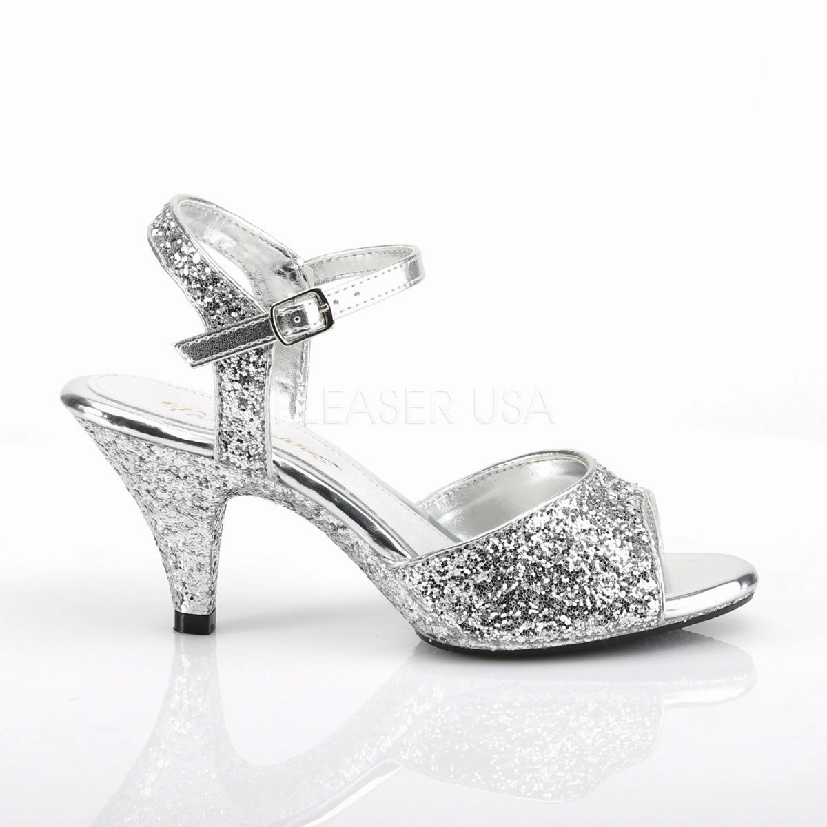 BELLE-309G  Silver Glitter/Silver Glitter