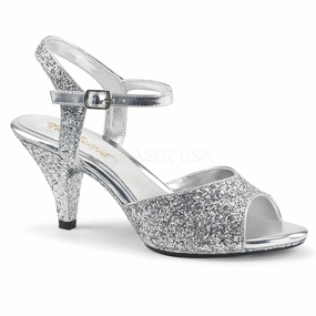 BELLE-309G  Silver Glitter/Silver Glitter