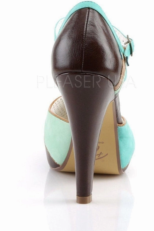 BETTIE-17 Pumps | Brown Faux Leather
