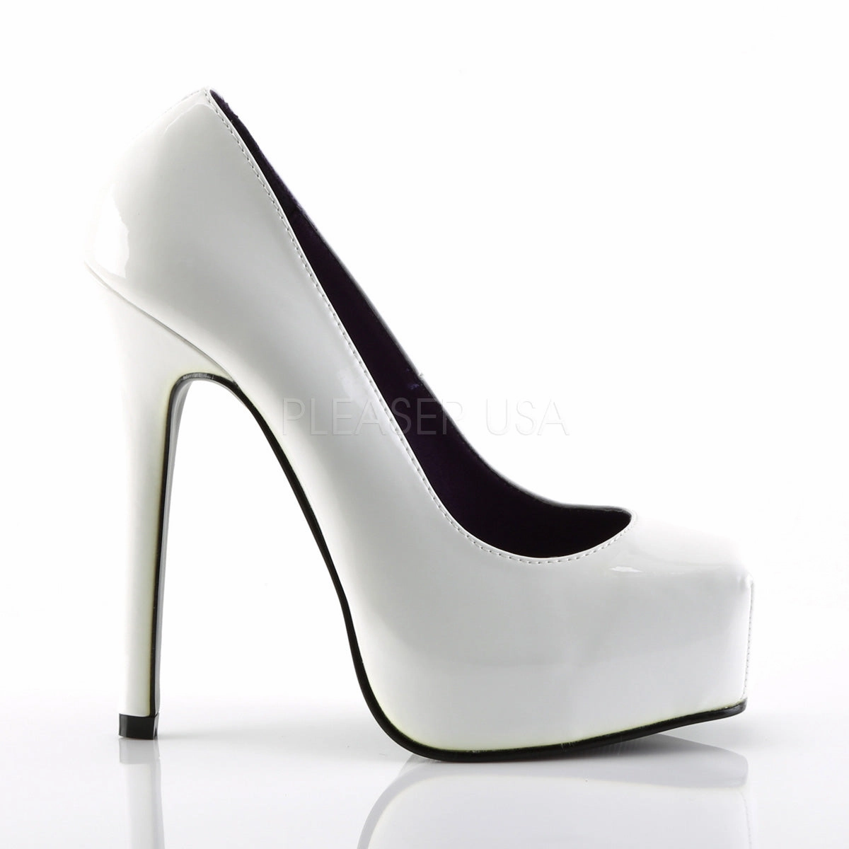 BONDAGE-01  White Patent