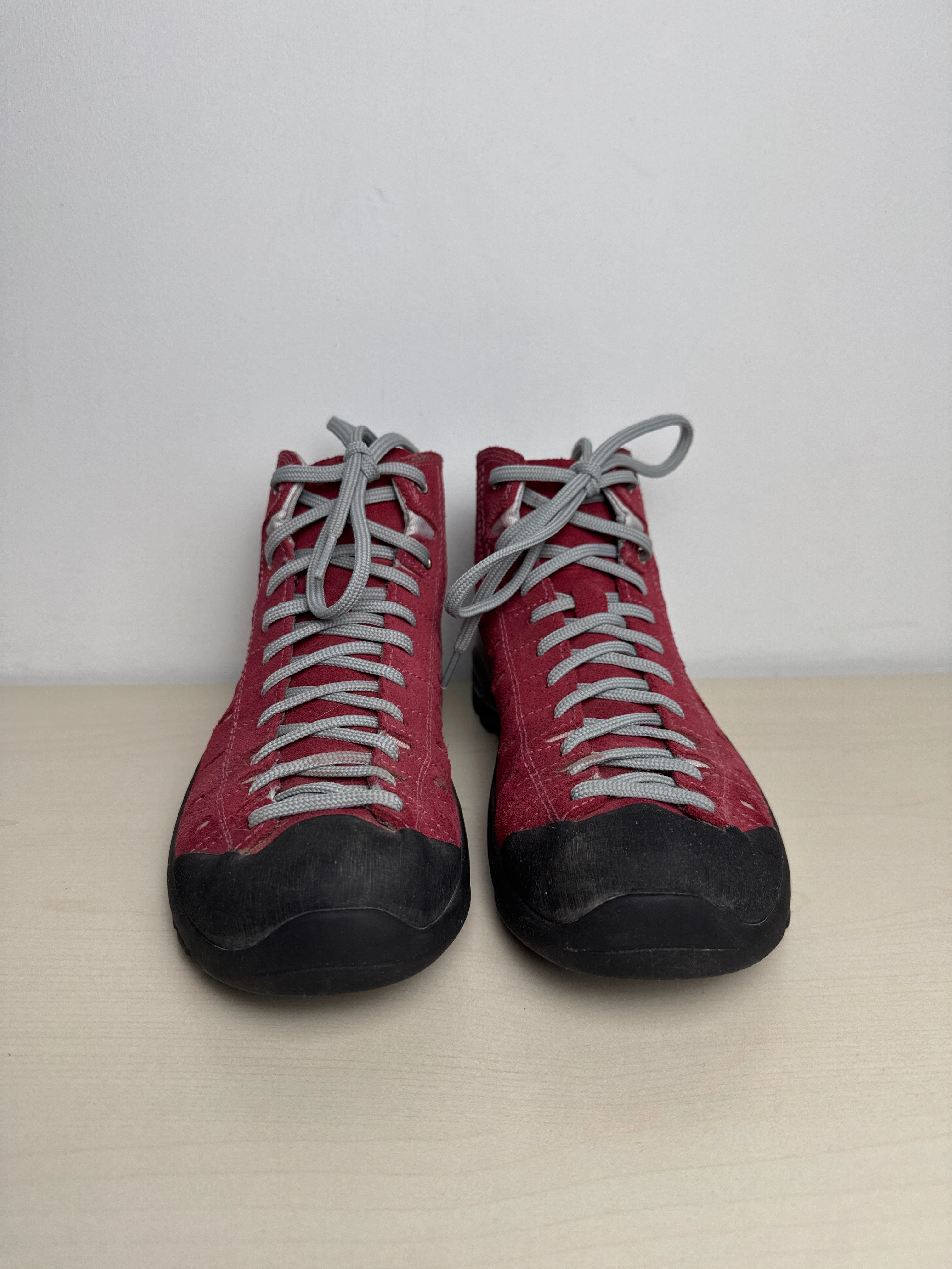 Boots Hiking By ASOLO In Red, Size: 7.5