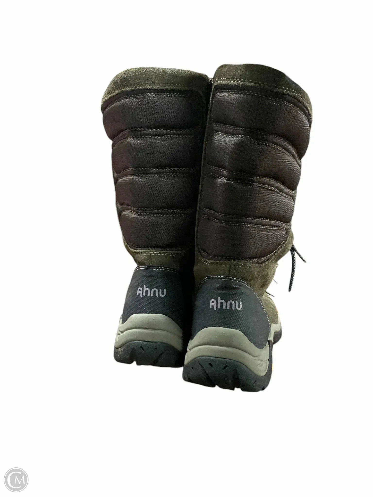 Boots Hiking By Clothes Mentor In Green, Size: 7.5
