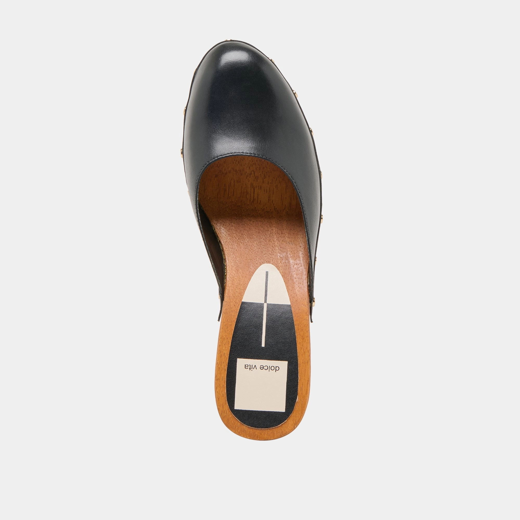 CAMYN HEELS BLACK LEATHER