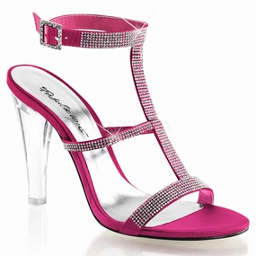 CLEARLY-418  Fuchsia Satin