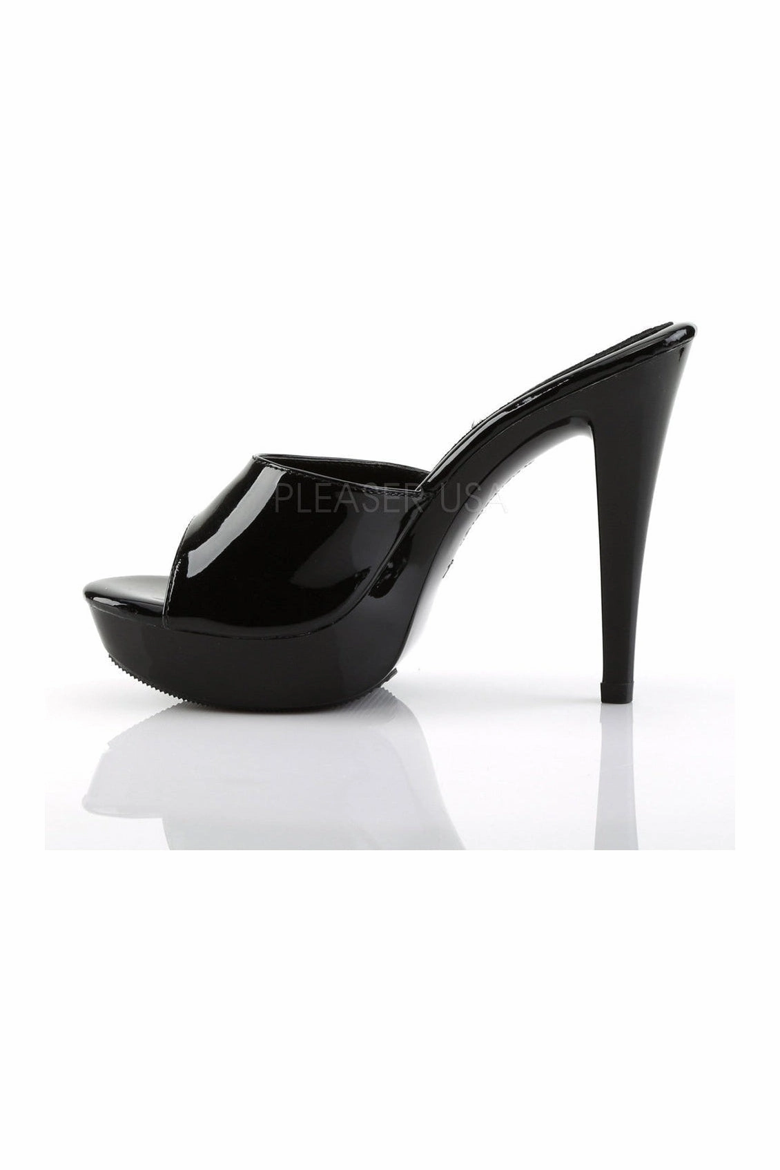 COCKTAIL-501 Platform Slide | Black Patent