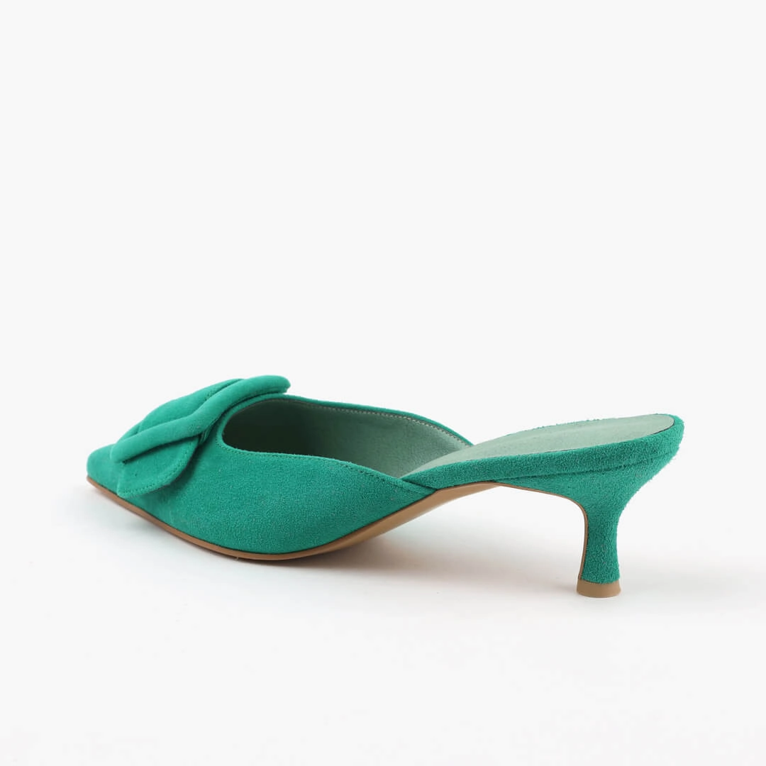 CYNTHIA - suede mules
