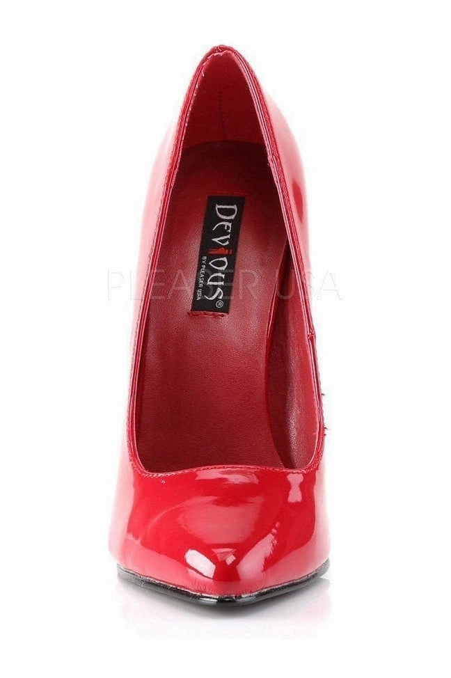 DOMINA-420 Pump  | Red Patent
