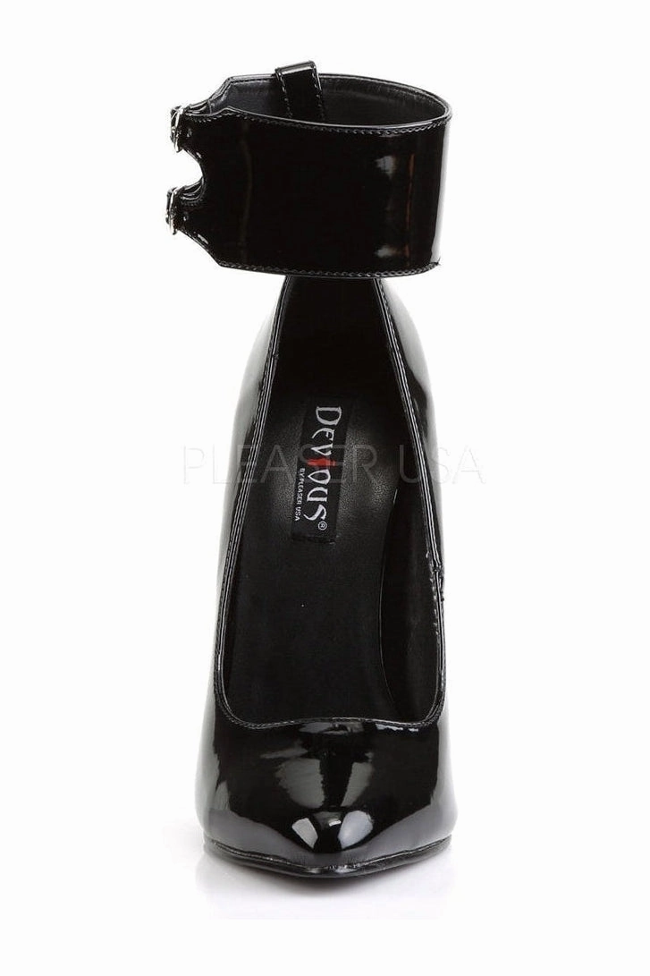 DOMINA-434 Pump  | Black Patent