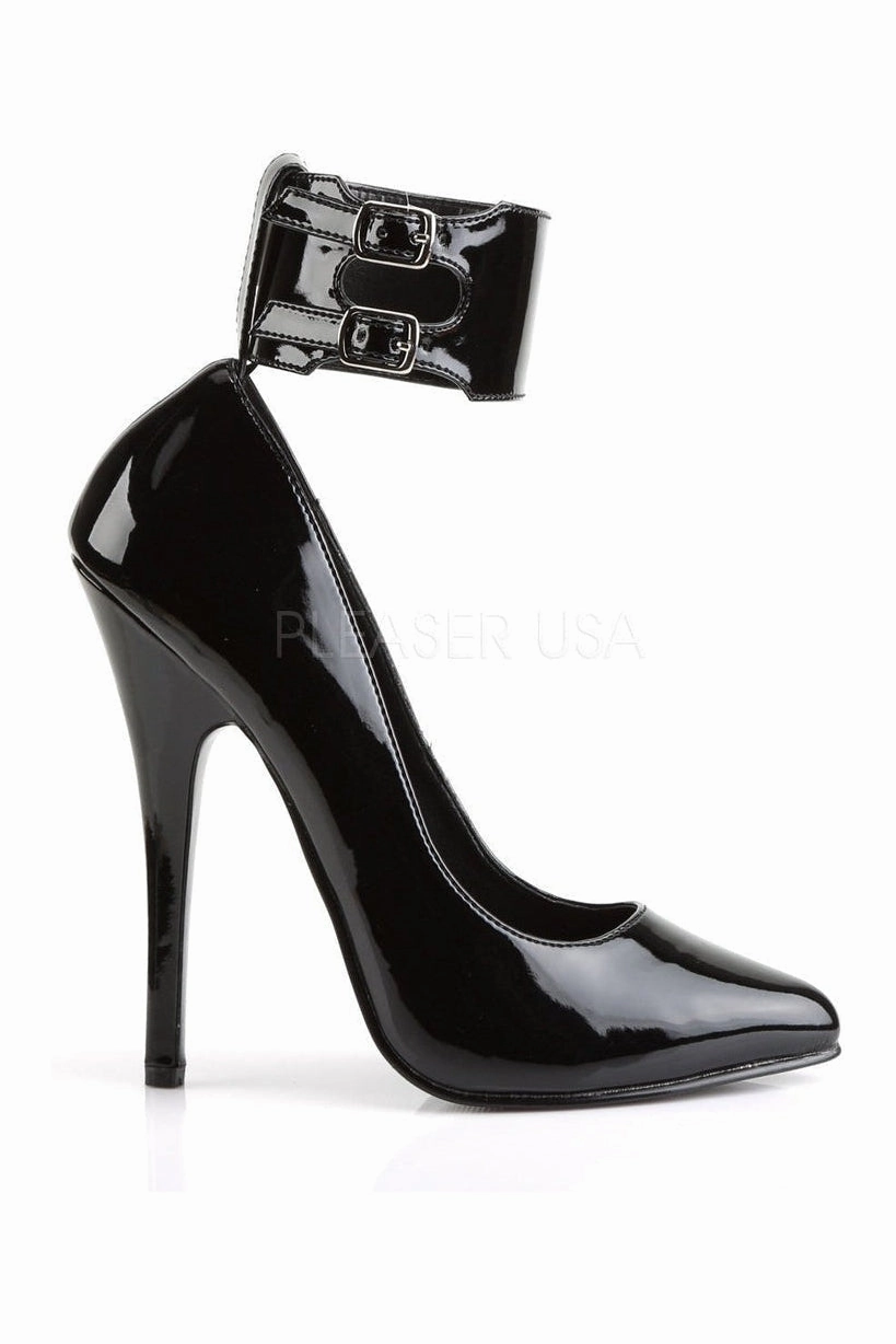 DOMINA-434 Pump  | Black Patent