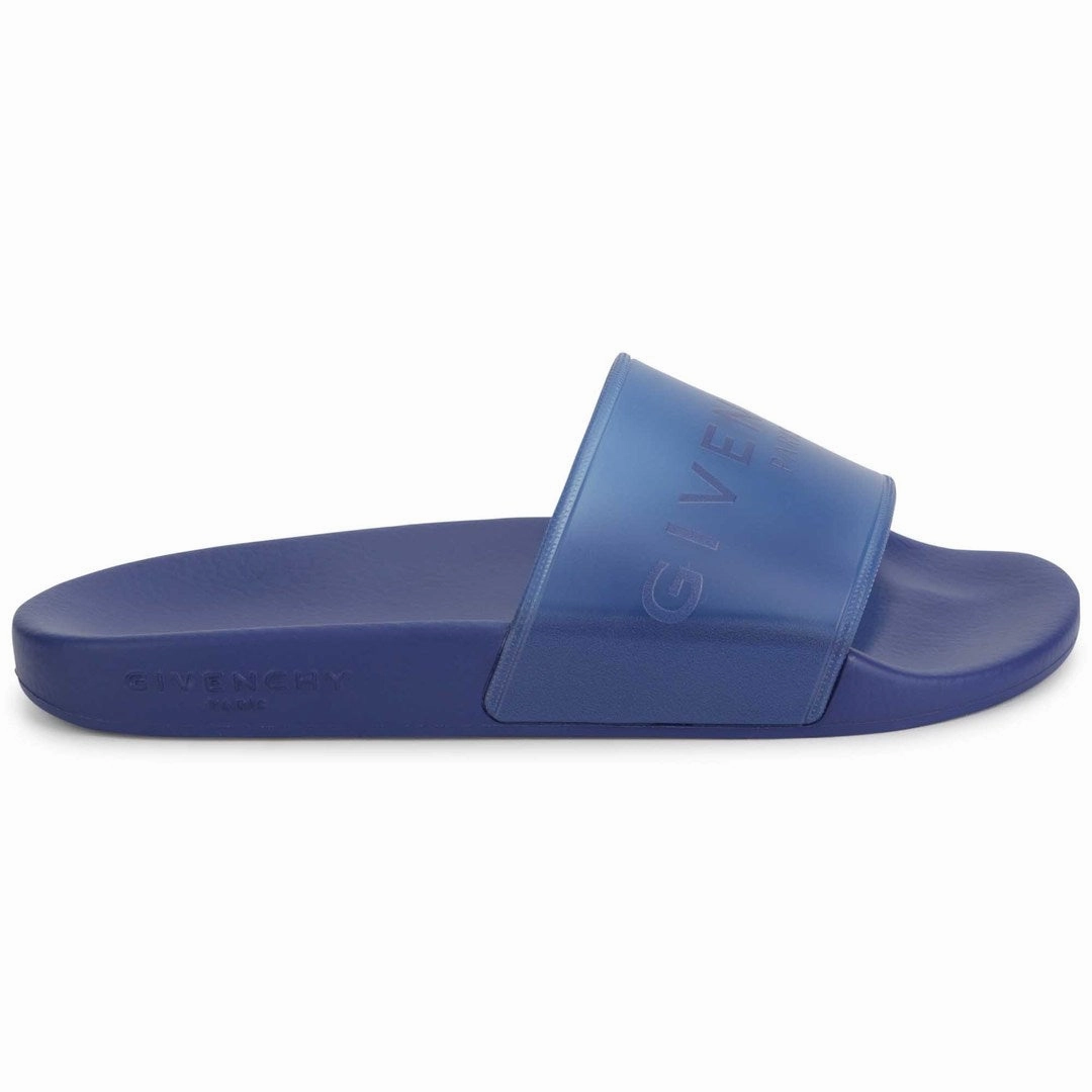 Electric Blue Logo Slides