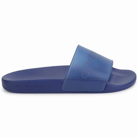 Electric Blue Logo Slides