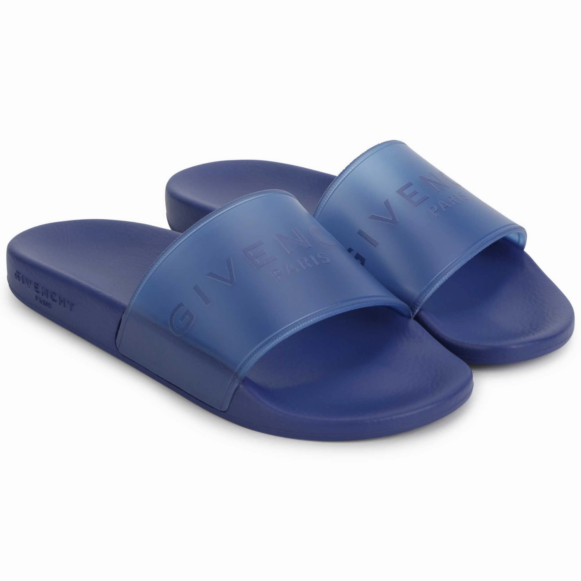 Electric Blue Logo Slides