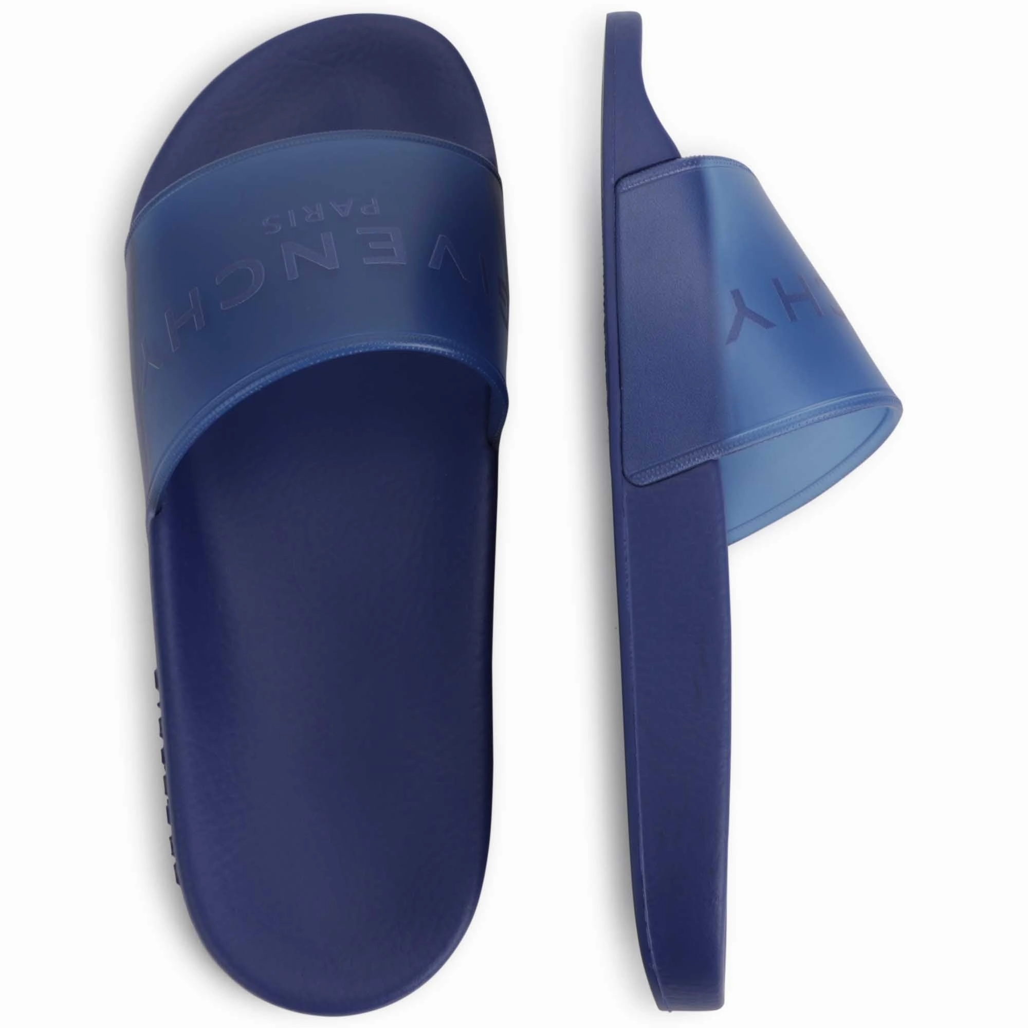 Electric Blue Logo Slides