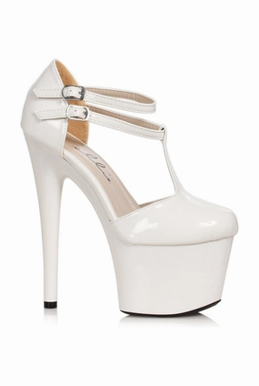 Ellie Shoes 709-VENUS Closed Toe Platform with T-Strap