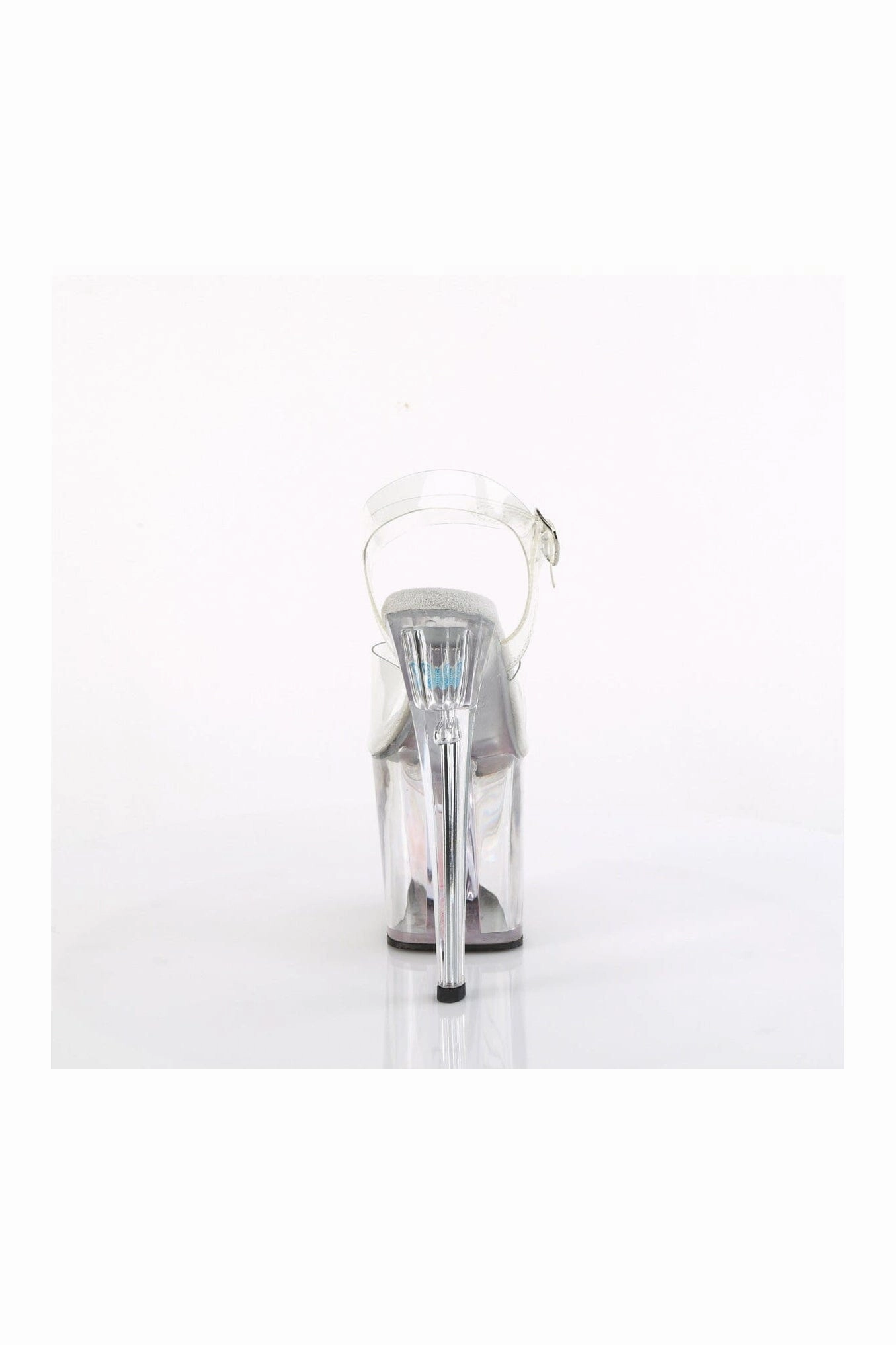 ENCHANT-708AQUA-01 Clear Vinyl Sandal