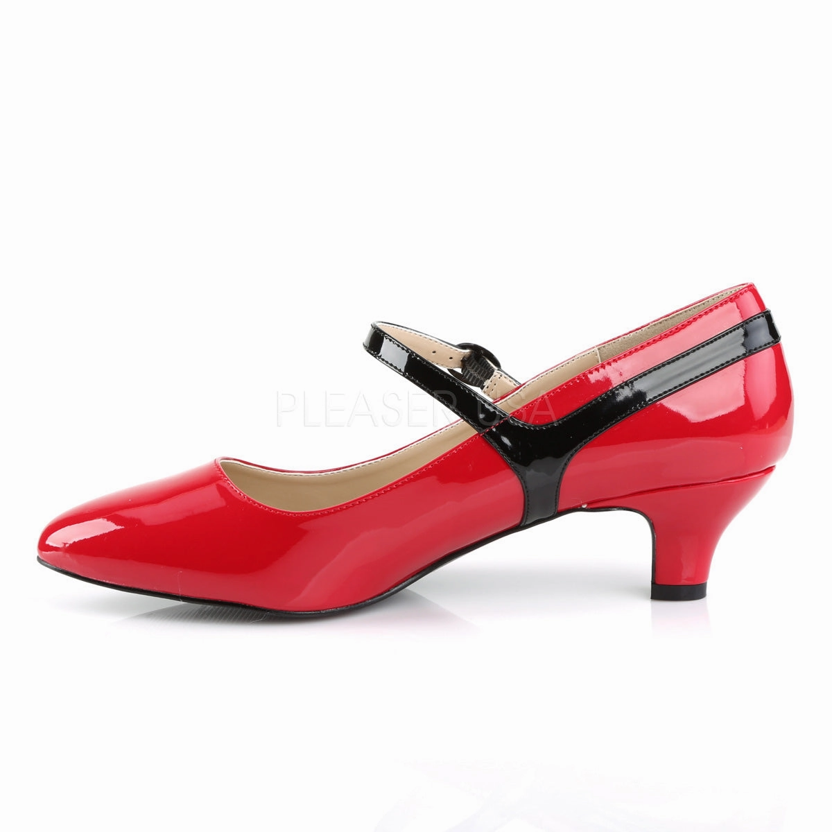 FAB-425  Red-Black Patent