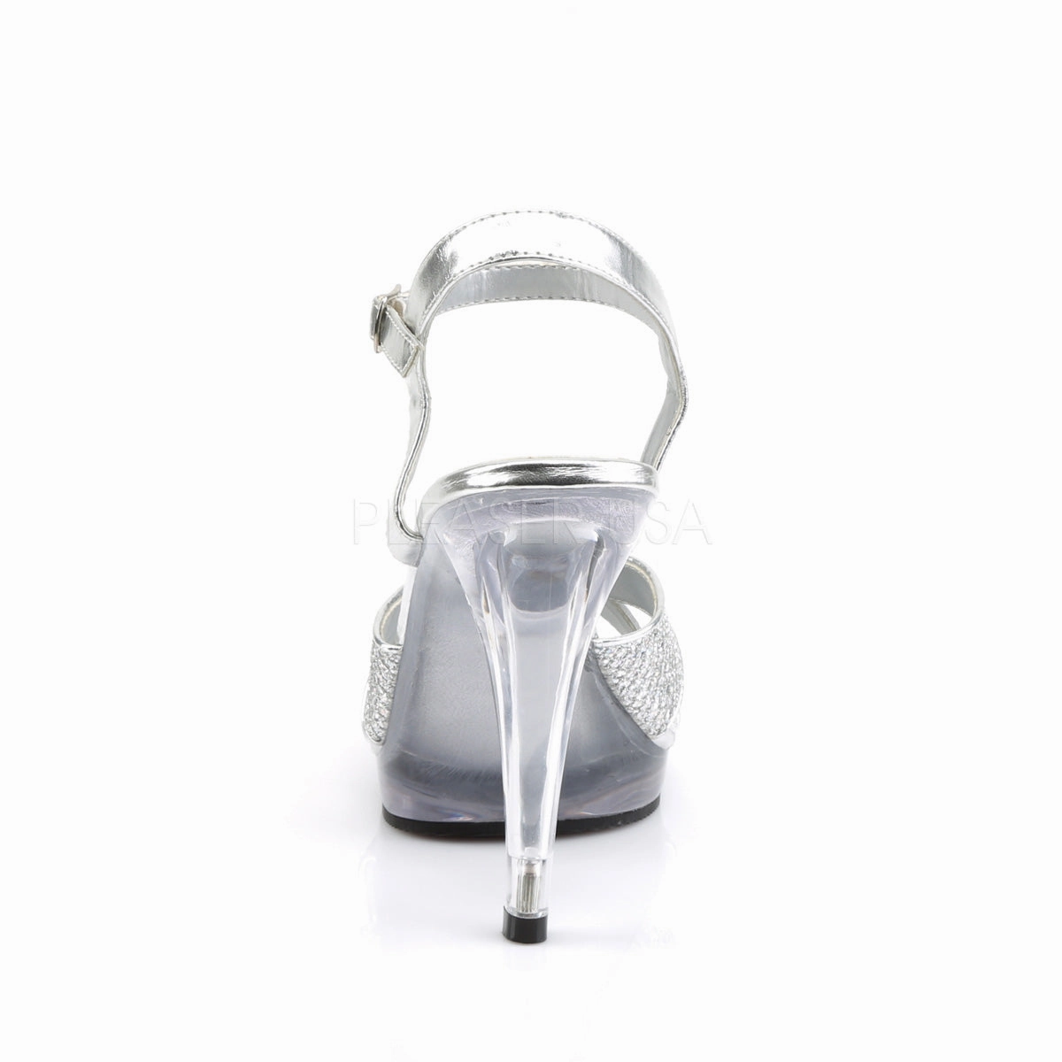 FLAIR-419(G)  Silver Multi Glitter/Clear