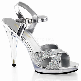 FLAIR-419(G)  Silver Multi Glitter/Clear