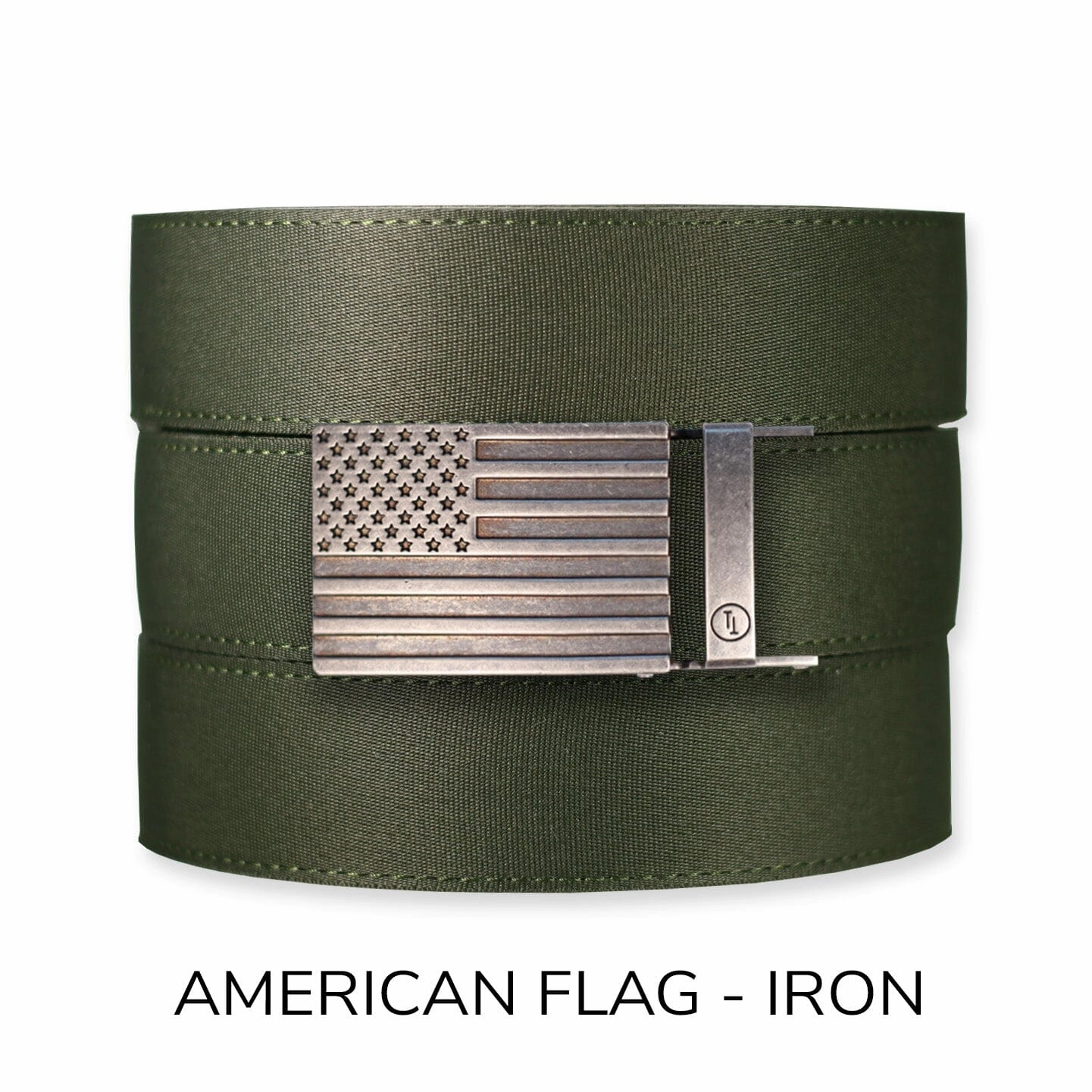 Forest Canvas  Ratchet Belt & Buckle Set