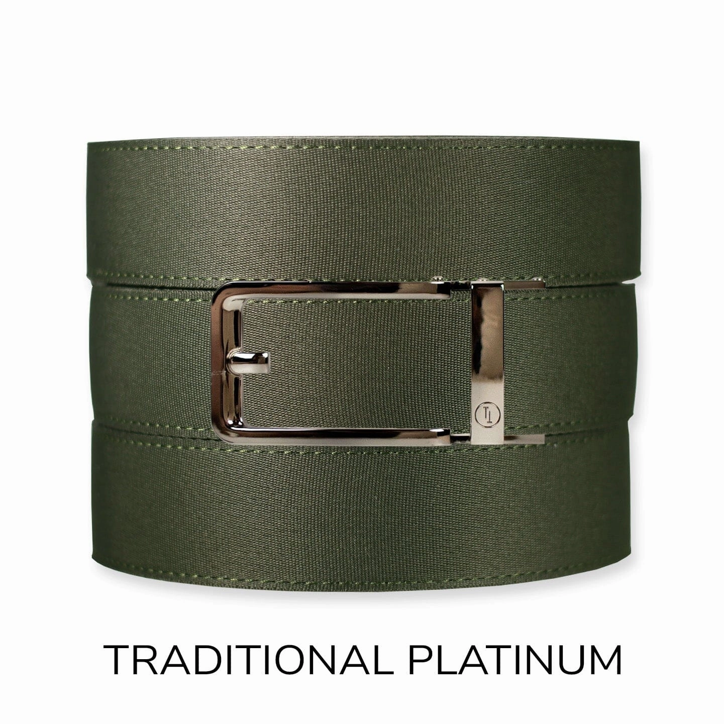 Forest Canvas  Ratchet Belt & Buckle Set