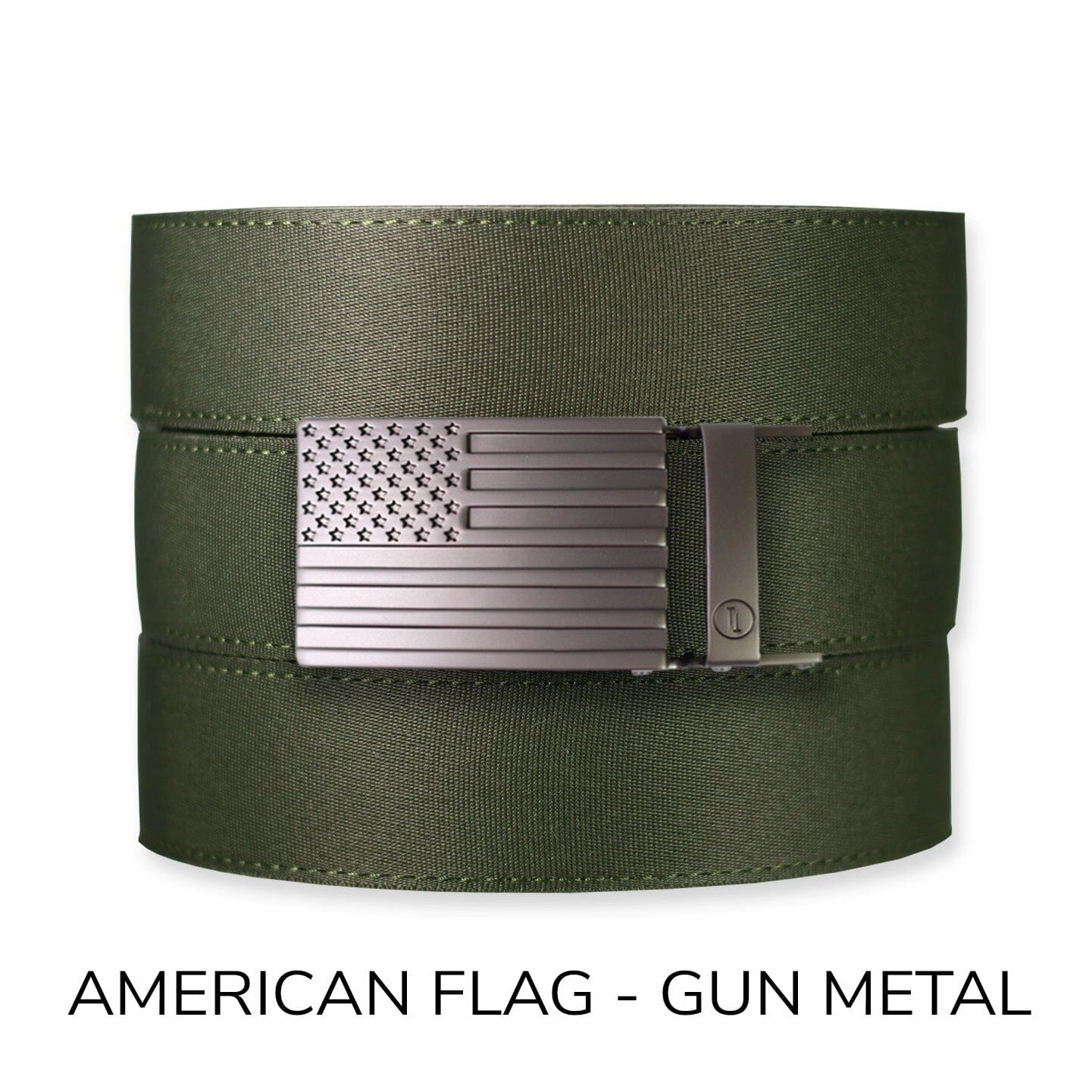 Forest Canvas  Ratchet Belt & Buckle Set