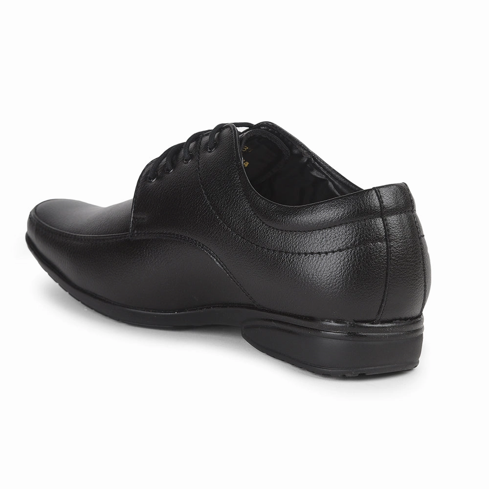 Fortune Black Formal Lace Up Shoes For Men Uvl-33 By Liberty