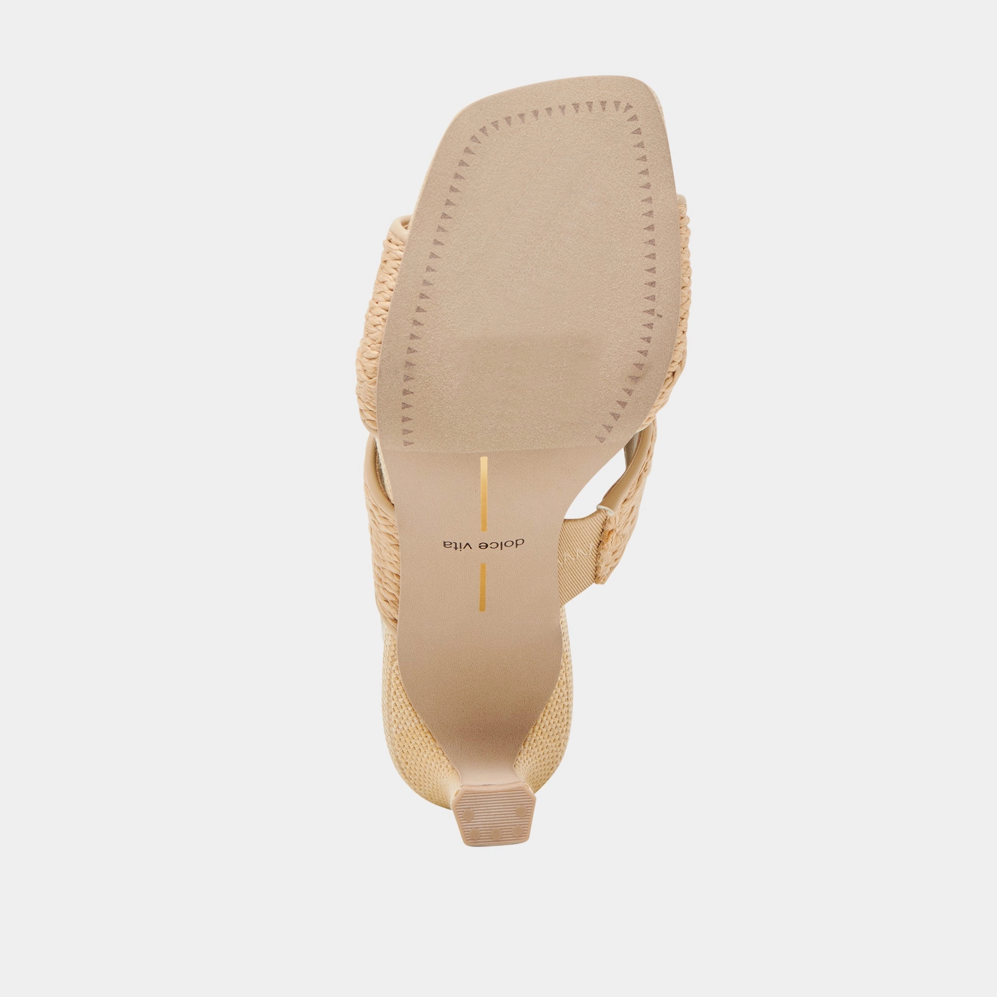 GITEL HEELS LT NATURAL RAFFIA