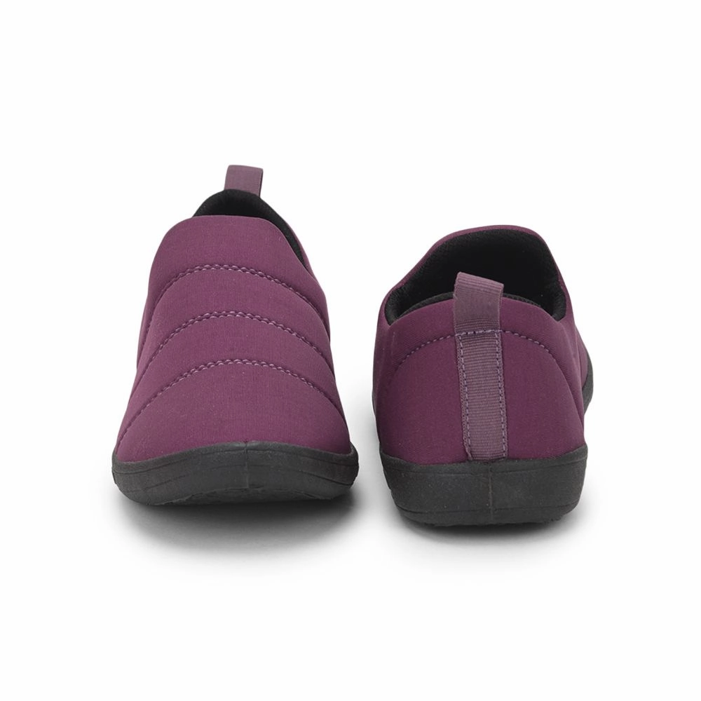 Gliders (Purple) Casual Slip on Shoes For Ladies Harvey-30 By Liberty