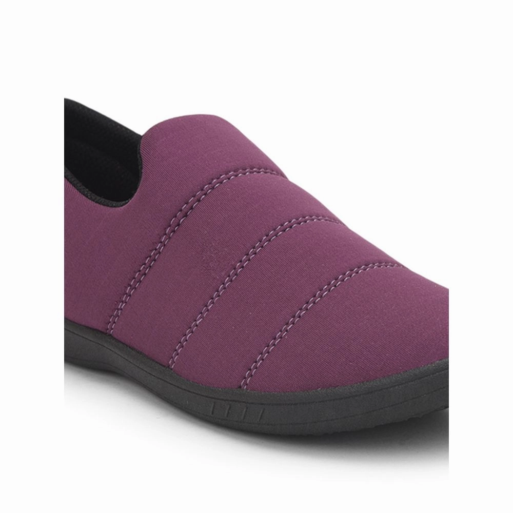 Gliders (Purple) Casual Slip on Shoes For Ladies Harvey-30 By Liberty