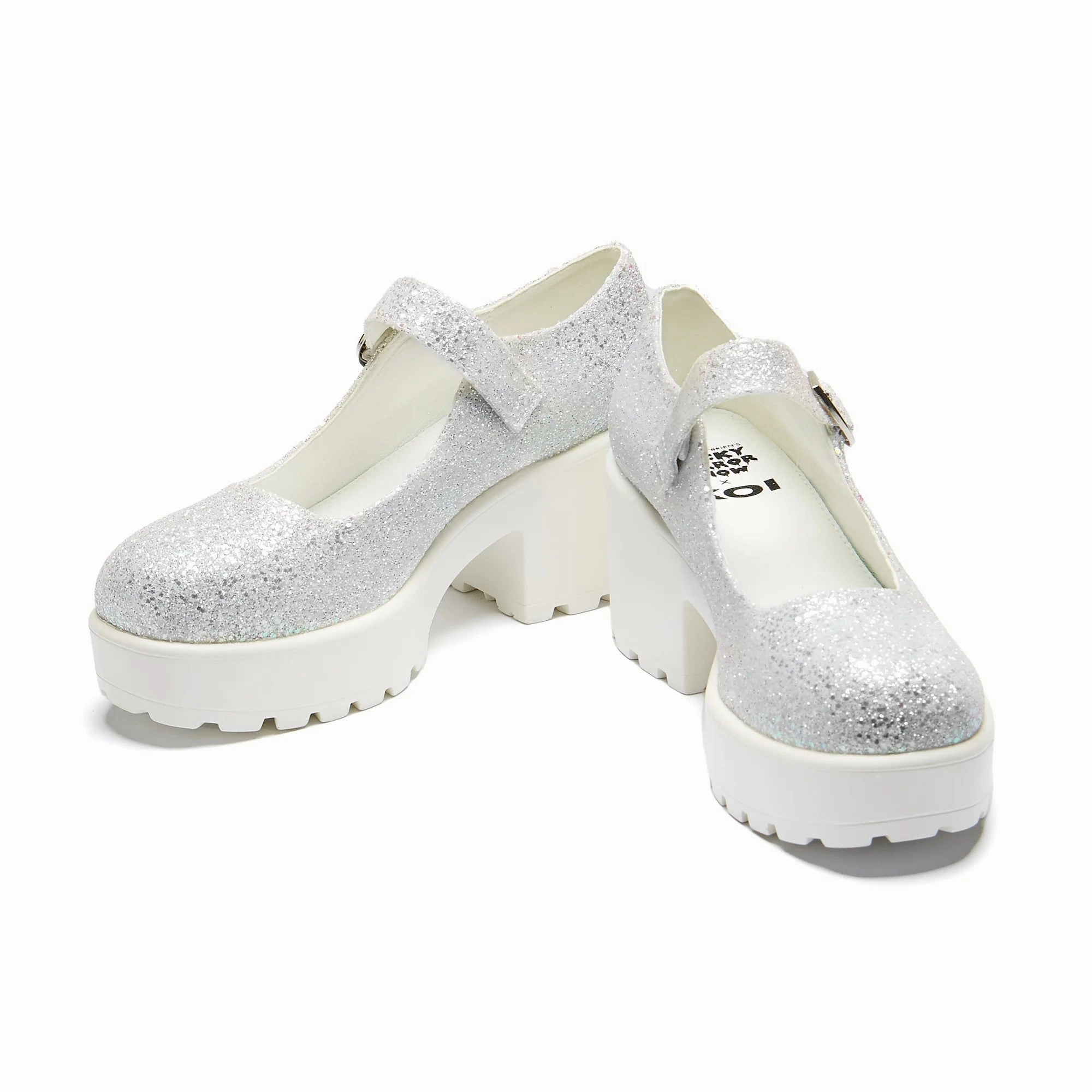 Glitter Mary Janes ‘Damn it Janet! Edition’