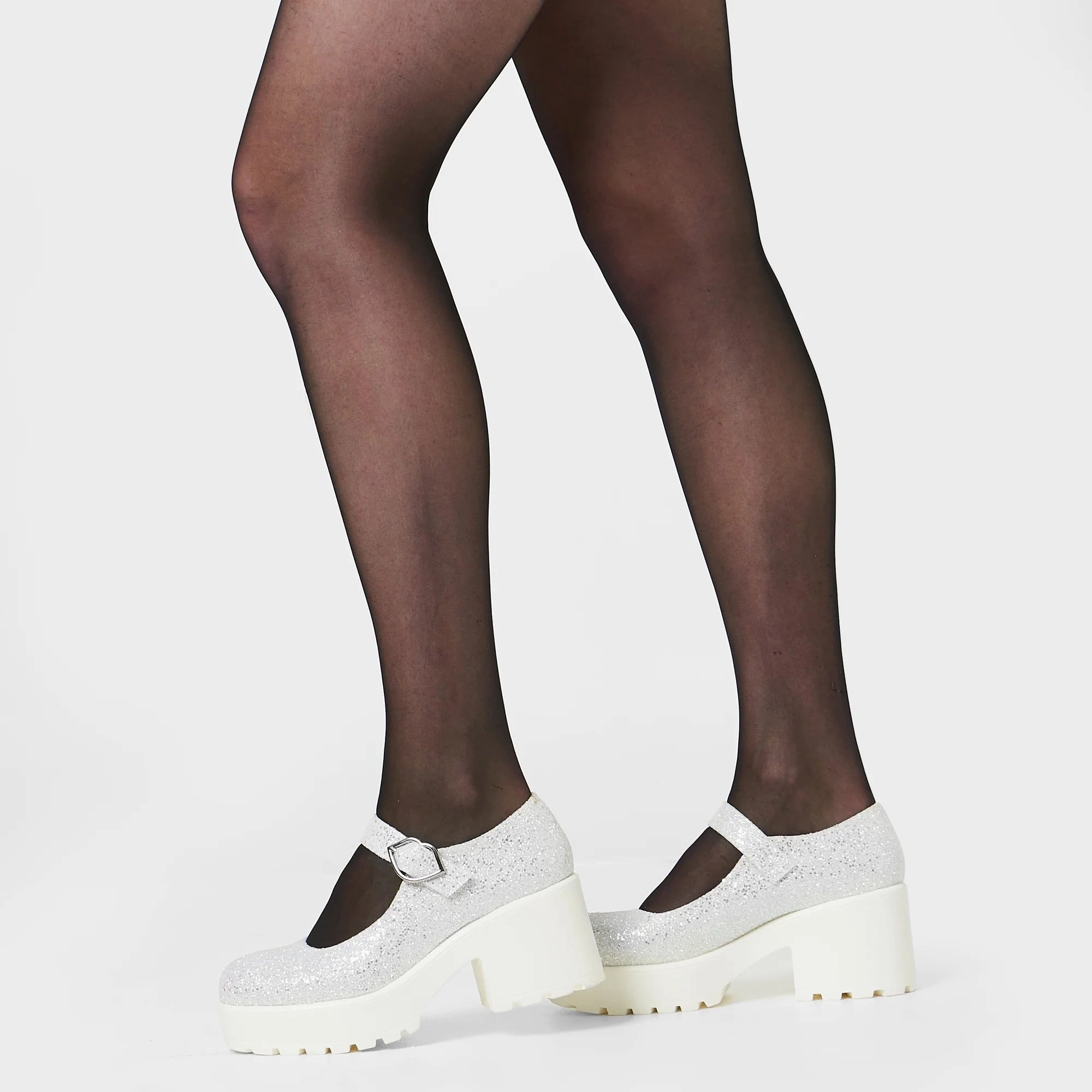 Glitter Mary Janes ‘Damn it Janet! Edition’