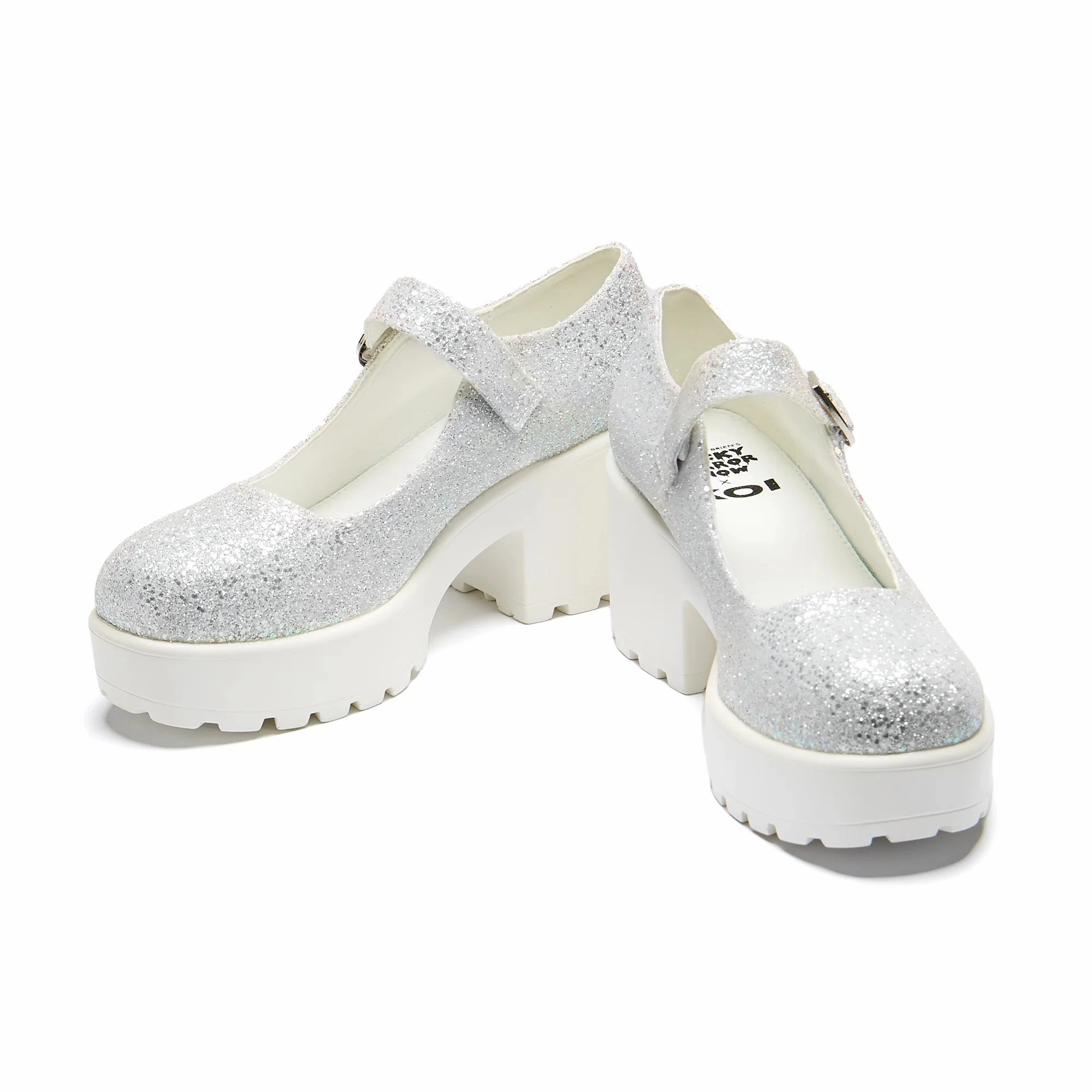 Glitter Mary Janes ‘Damn it Janet! Edition’