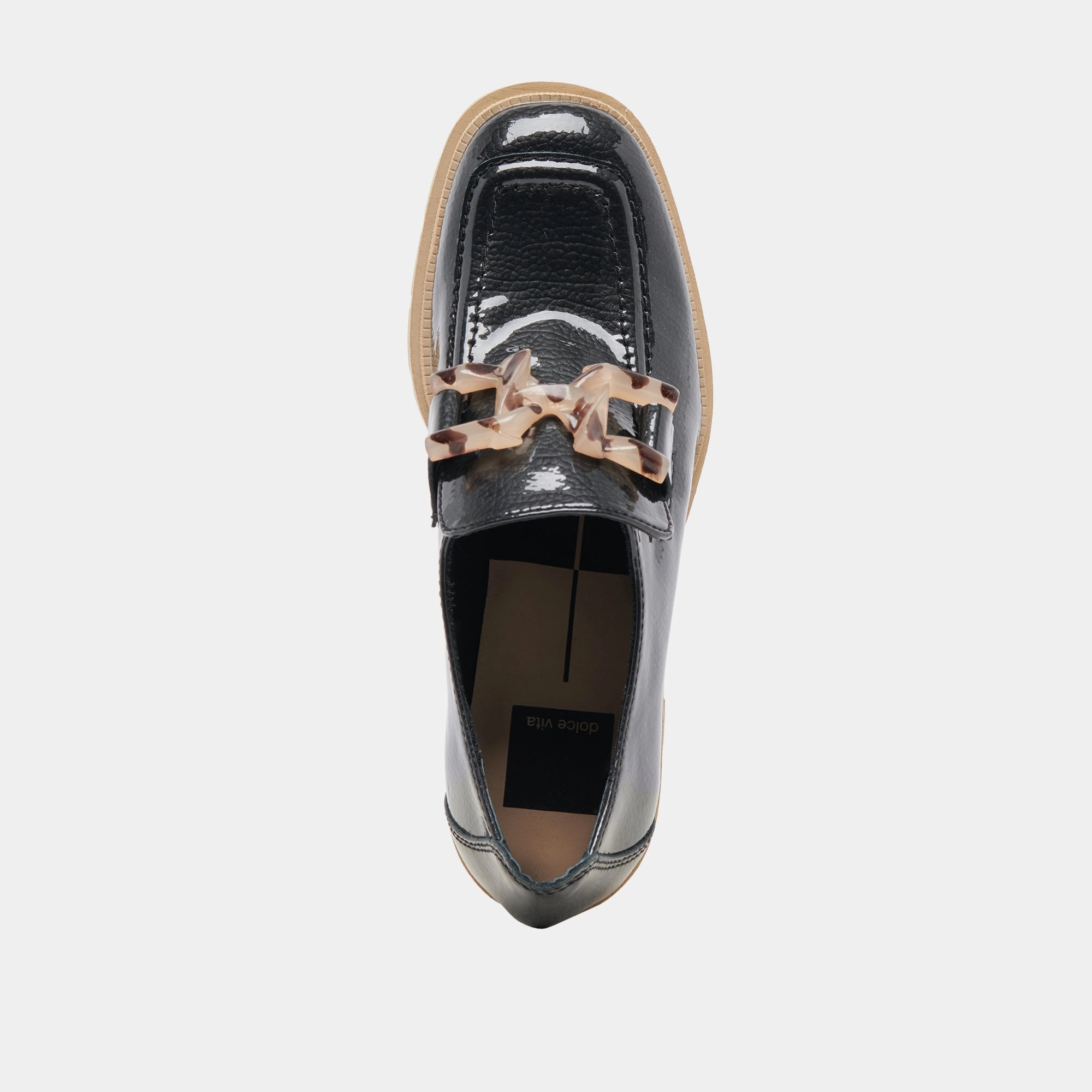 HAROLD HEELS MIDNIGHT PATENT LEATHER - re:vita