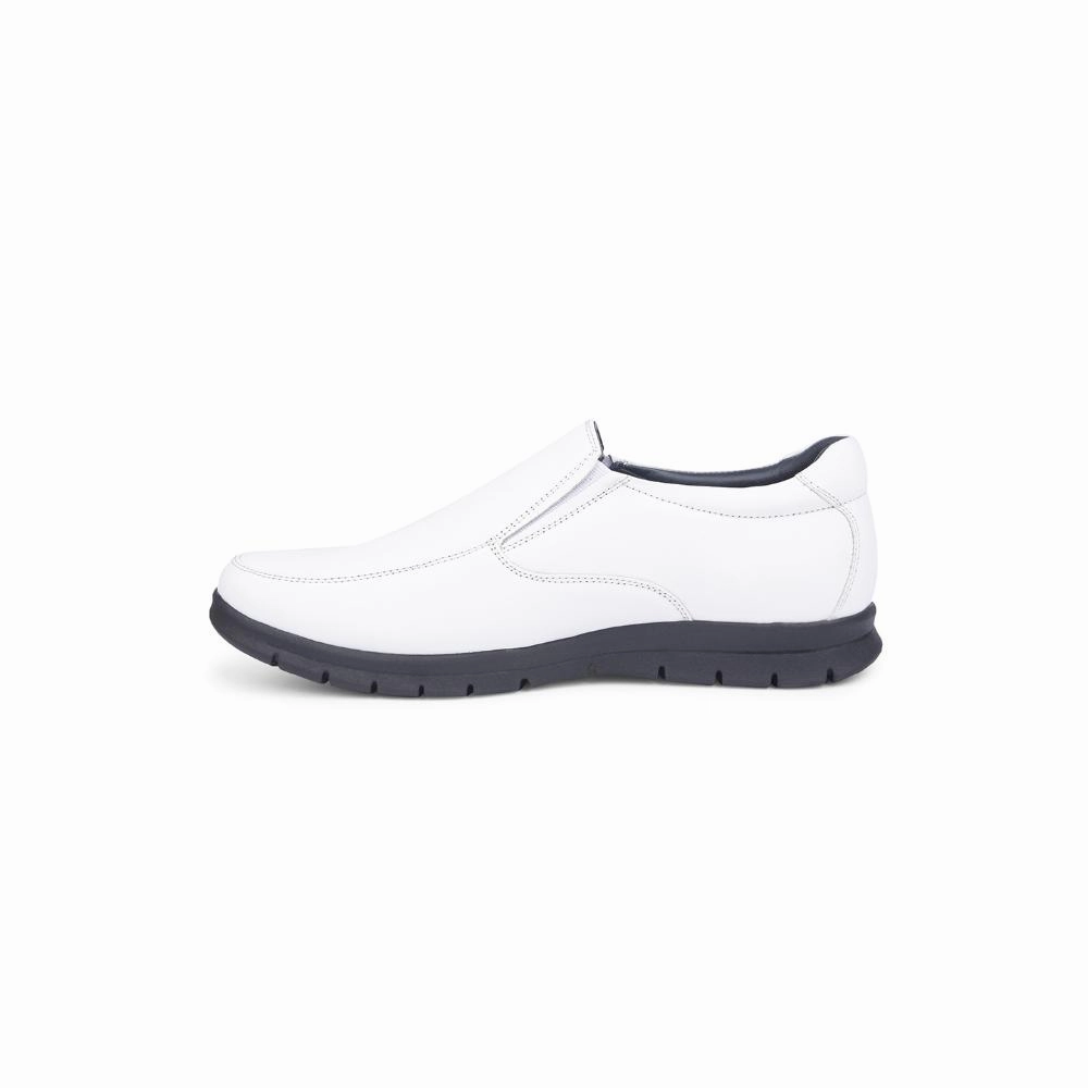 Healers By Liberty Mens JPL-232 White Formal Non Lacing Shoes
