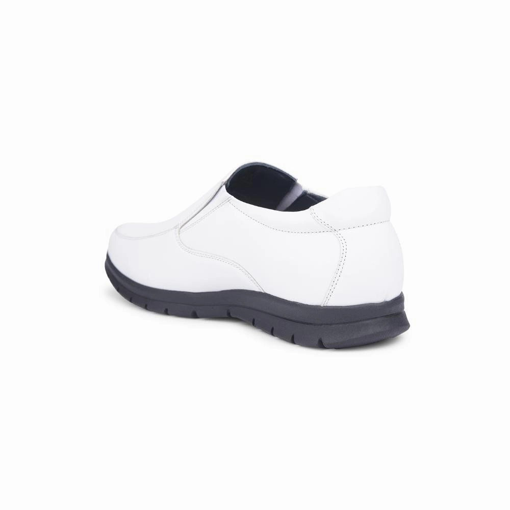 Healers By Liberty Mens JPL-232 White Formal Non Lacing Shoes
