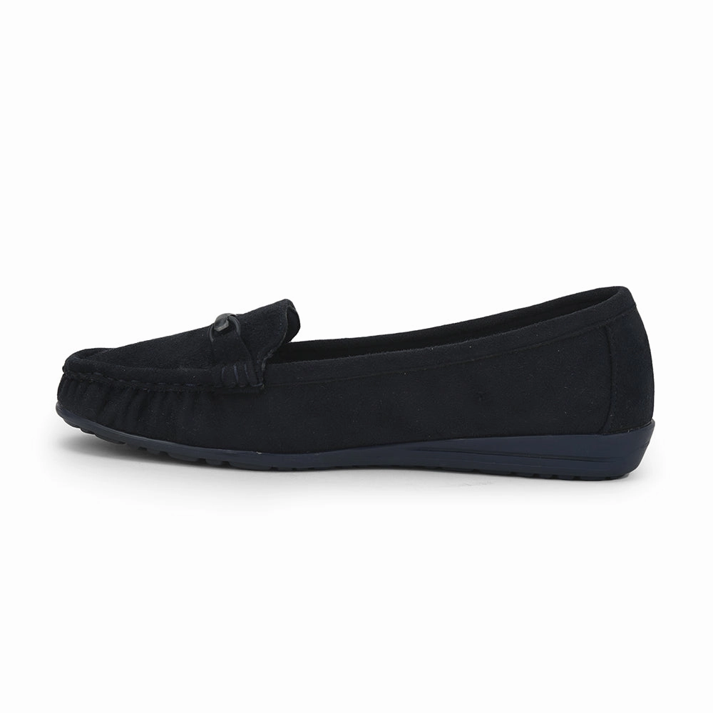 Healers Casual Navy Blue Loafers For Women HM6-10 By Liberty
