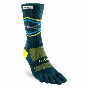 Injinji TRAIL Midweight Crew - Eclipse