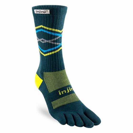 Injinji TRAIL Midweight Crew - Eclipse