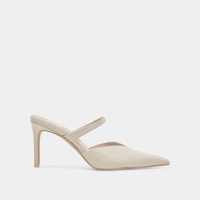 KANIKA HEELS WHITE CRINKLE PATENT - re:vita