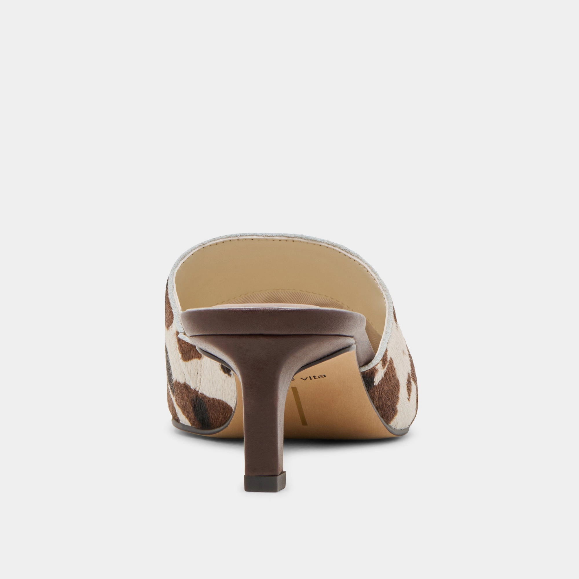 LEXY HEELS COCOA TAURUS CALF HAIR