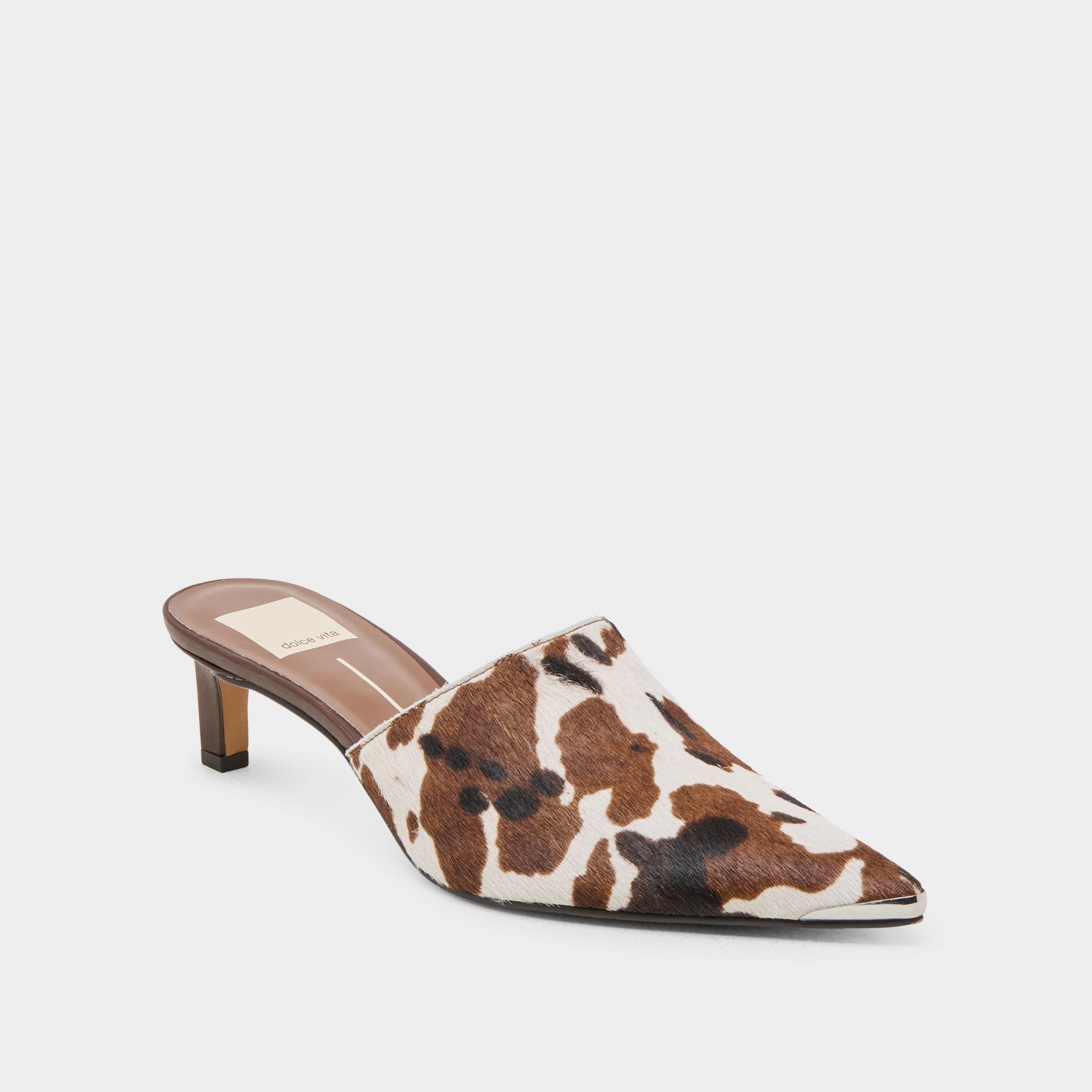 LEXY HEELS COCOA TAURUS CALF HAIR
