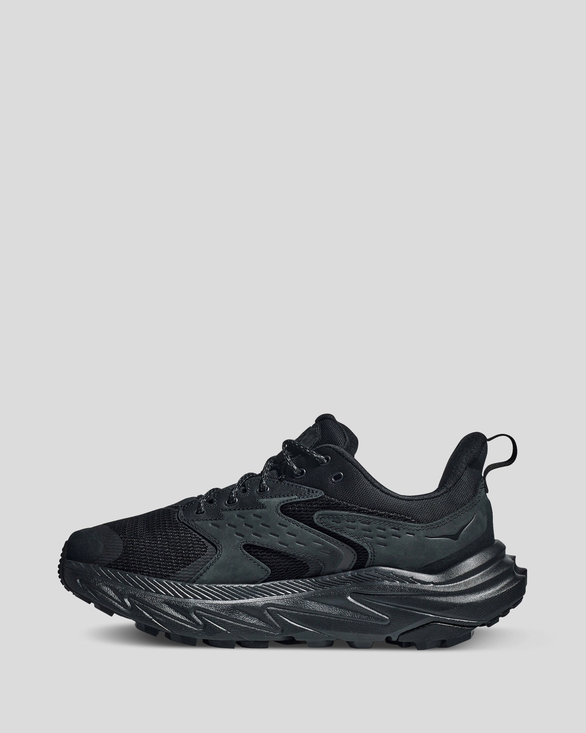 Men's Hoka Anacapa 2 Low GTX Hiking Shoes - Black