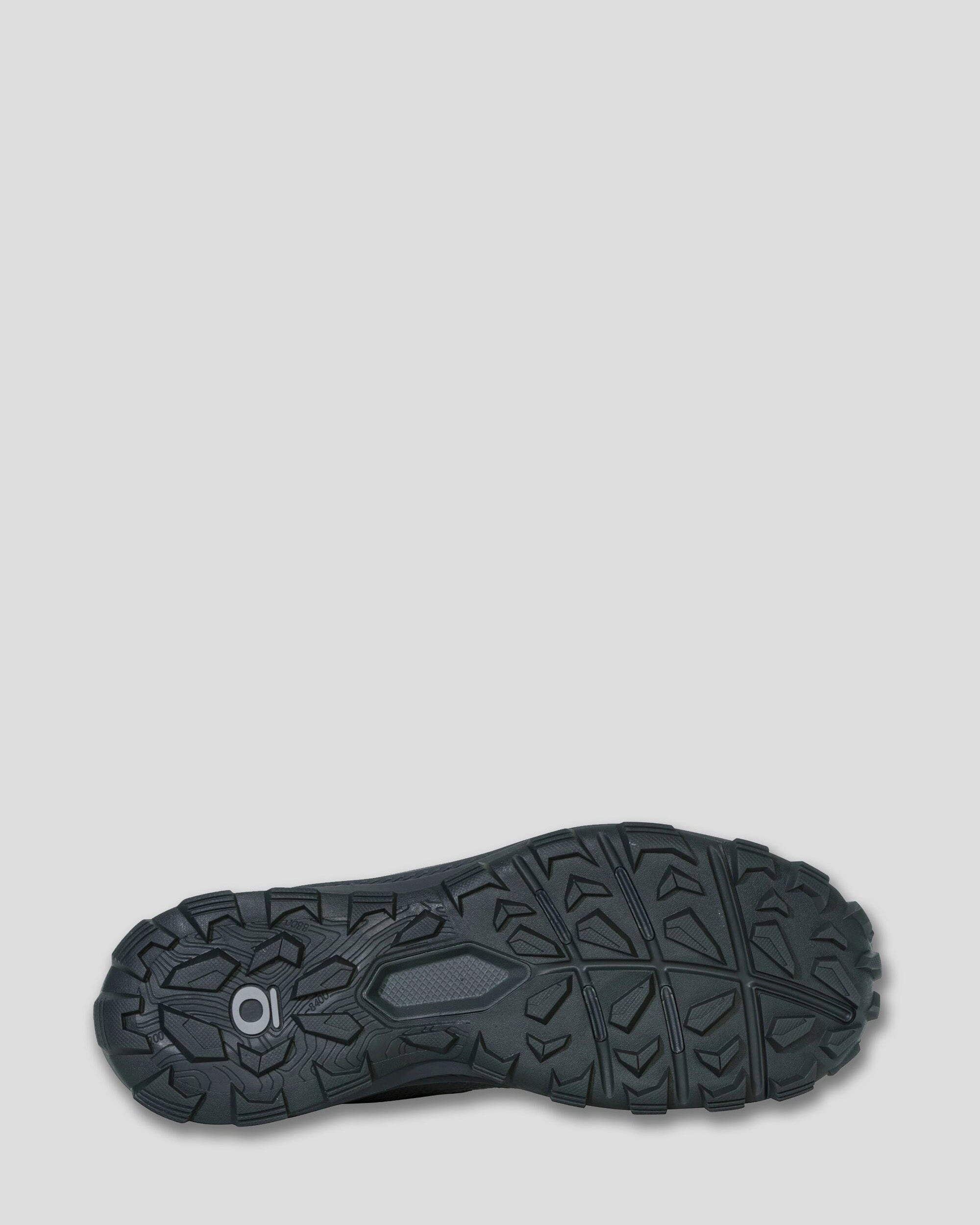 Men's Oboz Katabatic Low Waterproof Hiking Shoes - Charcoal
