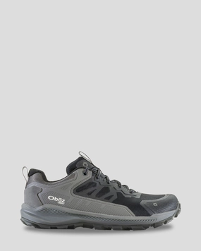 Men's Oboz Katabatic Low Waterproof Hiking Shoes - Charcoal