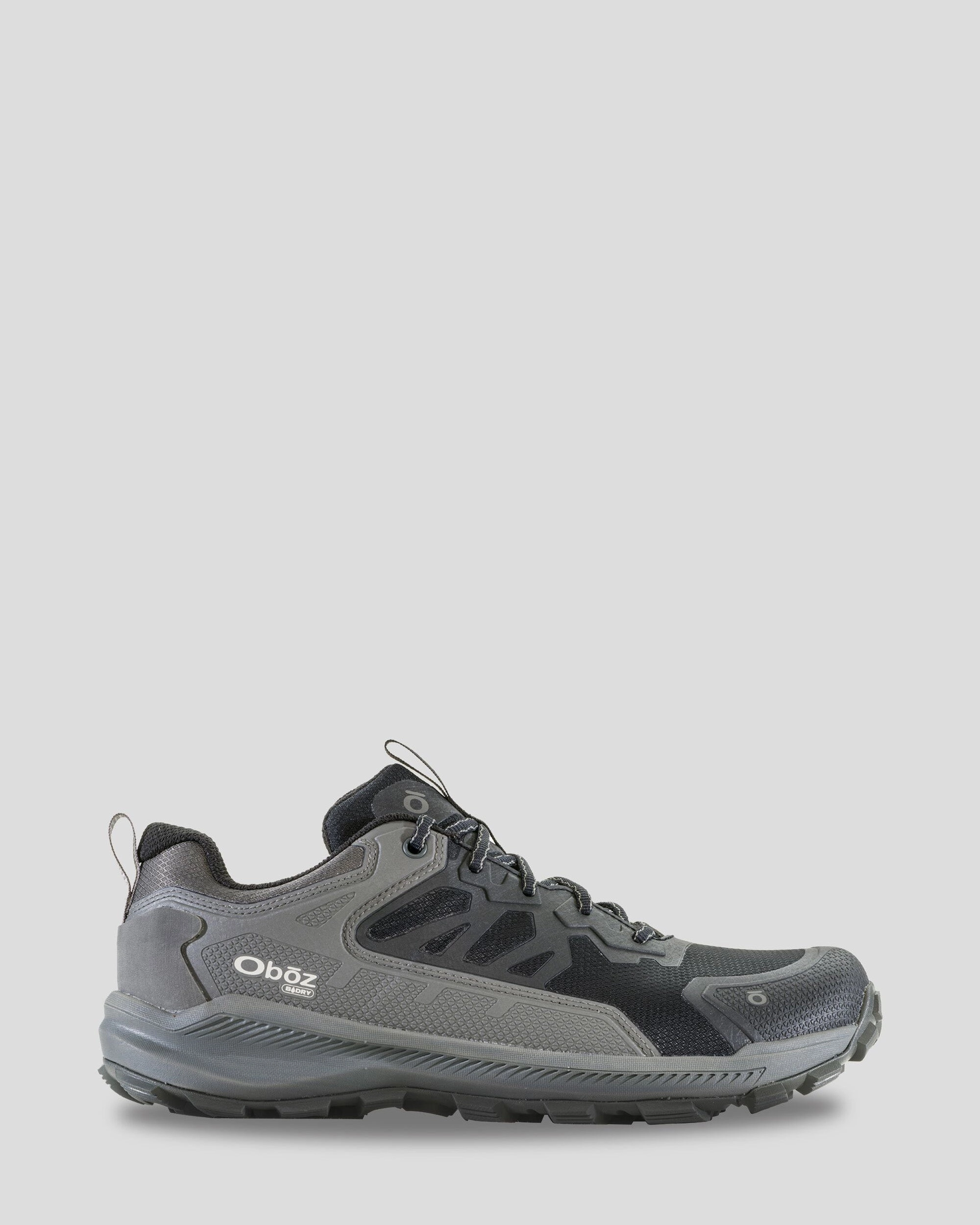 Men's Oboz Katabatic Low Waterproof Hiking Shoes - Charcoal
