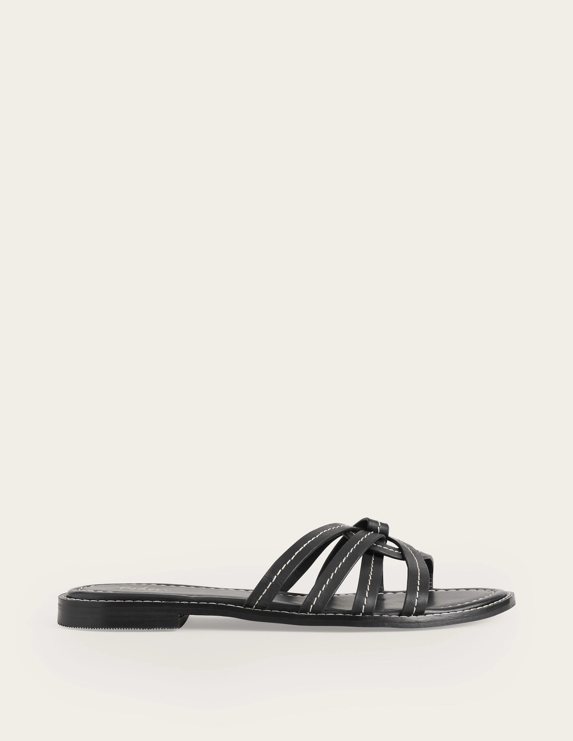 Multi Strap Sliders-Black